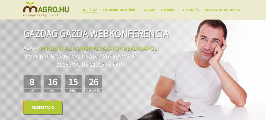 Jelentkezzen a webkonferenciára, és kérdezze a szakértőt, hogy sikerrel pályázzon!