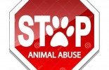 illustration-stop-abuse-animals-as-sign-animal-protection-30278452