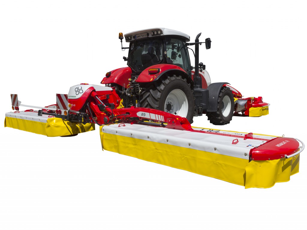 NOVACAT A9, new mower combination