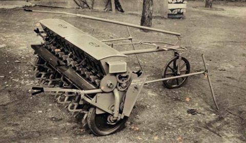 D1 sorvető gép, 2 m munkaszélesség, 1947 