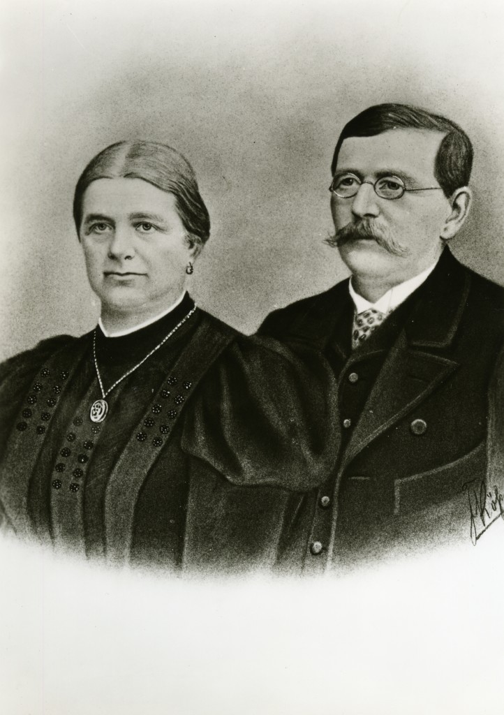 Founder Franz Pöttinger with his wife Juliane