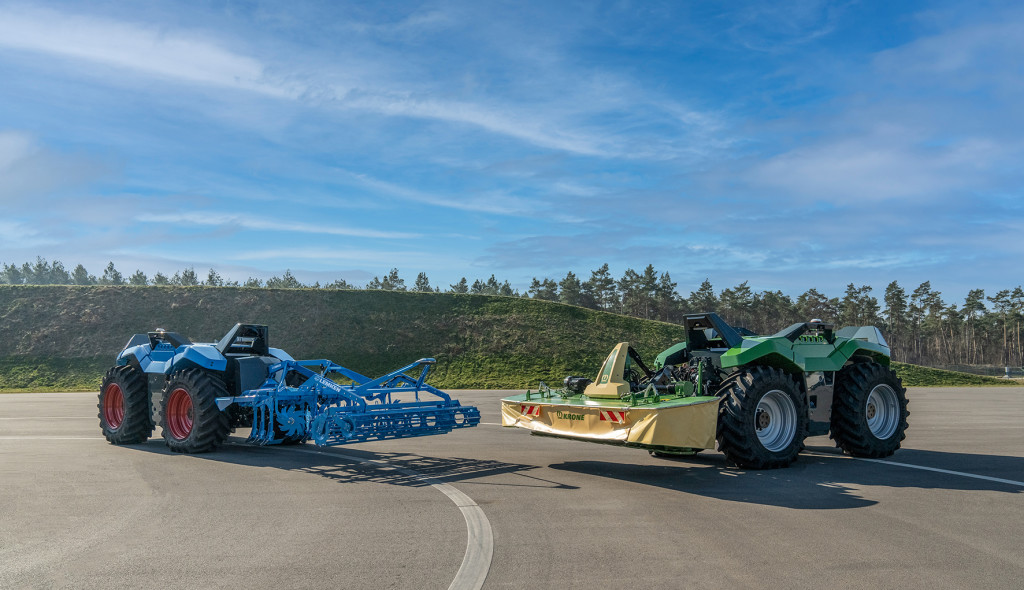 Combined Powers – ez a neve a Krone és a Lemken közös koncepciótanulmányának. Fotó: Krone/Lemken.